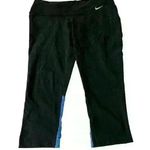 Nike COPY - Women’s Black Dri Fit Capris Leggings Size Medium Photo 0