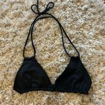 San Lorenzo Black Triangle Bikini Top Size XS Photo 0