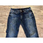 Silver Jeans Silver‎ Jeans Suki Capri Cropped jeans size 28 x 22.5 Stretch Distressed Denim Photo 5