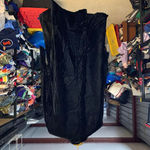 Vtg Cape Coat Patra Petite Small Gothic Flowy Wizard Witchy Bar Coat Cover Black Photo 1