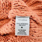 HYFVE  Anthropologie Apricot Cable Knit Sweater M Photo 3