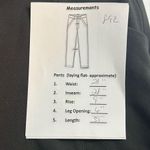 Athleta Women's Size 4 Dark Grey Pull-On Side Zipper Straight Leg Casual Pants Photo 9