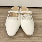 Lulus  Lewlen White Ballet Heel Sandals Size 7 Photo 4
