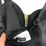 Jantzen  US 6 Black One Piece Swimsuit Thick Adjustable Strap Sweetheart Neckline Photo 5