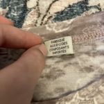 prAna Floral Pattern Top 3/4 Sleeve Pullover Multicolor Women Size LG Photo 4