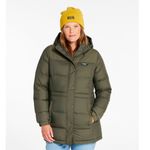 LL Bean Womens Mountain Classic Down Parka Size L Quilted 650 Photo 1