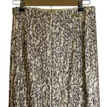 Dorothee Schumacher Elegant Purple/Brown Cream Sequined Skirt Glamour Designer 2 Purple Photo 4