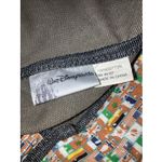 Disney Vintage  Parks Epcot Canvas Tote Bag Embroidered Mickey Mouse World Flags Photo 4