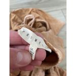 Prómesa Promesa Light Brown Short Sleeve V-Neck Tie Back Casual Jumpsuit Size M SEE FLAW Photo 3