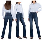 Kut From The Kloth  Natalie Fab Ab Bootcut Denim Jeans Blue Size 14 NWOT Photo 1