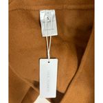 Silk Maison Double Breasted 100% Wool Coat with Belt NWT Size Small Tan Photo 4