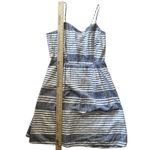 Old Navy Blue and White Striped Sundress Sleeveless Casual Summer Dress M Photo 9