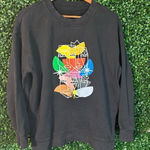 Lululemon Sweatshirt Womens Black Pullover Perfectly Oversized Pride Graphic Lar Photo 0