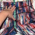 Zelos  womens small capri legging hits below calf multicolor zip up pocket Photo 5