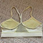 Lululemon  yellow checkered flow sports bra Photo 1