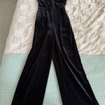 Steve Madden NWT 
Swanilda Velvet Wide Leg Jumpsuit
Size Small Photo 0