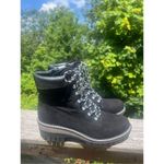 Jennifer Lopez JLO  Aceser Combat Boots, Women's Sz 9 Black NWB Photo 1