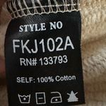 POL  patch pattern hooded zipper jacket size medium Photo 6