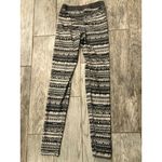 Nike  Pro Small Leggings Gray Yoga Pants Compression Geometric Stretch‎ Athletic Photo 7