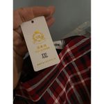 Hug Sunshine Navy Red Pleated Skirt School Girl Outfit Size XXL NWT Photo 4