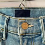 MOTHER Denim  The Hustler Ankle Fray Jeans in High-Life Cropped Women's size 26 Photo 2