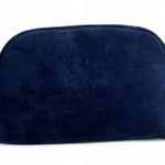 Christian Dior  Navy Blue Velvet Cosmetic Pouch Photo 1