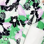 Anthropologie Maeve by  The Saria Smocked Wide Leg Pants Floral Size Medium Photo 5