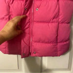 Gap Pink Puffer Vest Wonen’s Size Medium Photo 6