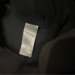 Everlane The Street Fleece Pant Textured Black Cotton Jogger Ankle Zip, Sz L Photo 13