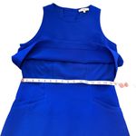 SUNCOO Paris Cyrus Electric Blue Mini Dress Open Back Sleeveless Pockets Size 12 Photo 15