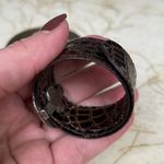 Set of Two Leather Bracelets with Star and Giraffe Print Design Photo 6