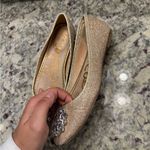 Sam Edelman  Gold Shimmer Silver Rhinestone Flats Photo 2