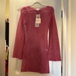 superdown  Gaia mini dress in pink metallic Photo 3