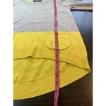 Michael Stars  1 Sweater Womens S Extra Fine‎ Wool Cashmere Oversized Yellow READ Photo 9