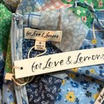 For Love & Lemons  Juniper Patchwork Romper Size Small NWT Photo 7