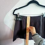 Dolls Kill Current Mood Pinstripe Mini Skirt Buckle Mall Goth Grunge Punk Medium Photo 5