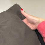 Athleta  Brooklyn Ankle Pant Brown Houndstooth Black Side Stripe Womens Size 8 Photo 1