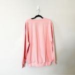 For Love & Lemons NWT  Crewneck Fleeced Sweatshirt Pink Small Photo 95
