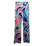 Lilly Pulitzer Georgia May Palazzo Pants Size XS Multi Ocean Jewels Print Photo 2