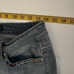 Shyanne  Womens Jeans Anne Boot Cut Flap Medium Wash Denim Mid Rise Sz 28 Short Photo 6