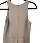 Aritzia Babaton Mikey Jumpsuit Wide Leg Cropped Sleeveless Tan Beige Size 4 Photo 8