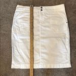 Style & Co . White Knee-Length Pencil Skirt Photo 4