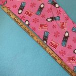 WARNER BROTHERS Playboy Penguin fleece pajama pants dressed to chill size XL Pink Photo 8