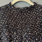 AQUA NWT | Ditsy Geo Smocked Mini Dress Photo 10