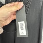 Banana Republic mongram tank top womens XL black racerback chains biker nwt Photo 3