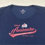 Colorado Avalanche NHL Hockey Club Solid Navy Blue Level Wear T Photo 3