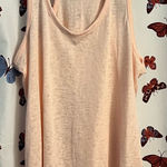 Banana Republic  Soft Peach linen Tank Top Photo 0