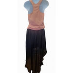 Olsenboye  Boho Tiered Asymmetrical High Low Sheer skirt size medium Photo 3