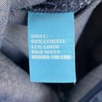 J. McLaughlin Lyocell Linen Chambray Blue Denim Wide Leg Crop Pants Size 14 Photo 8