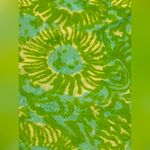 Lilly Pulitzer  Lime Green and Blue Rayon Infinity Loop Scarf One‎ Size Photo 4